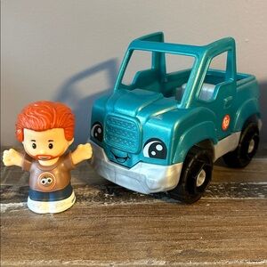 Little people Toy Truck with Figure